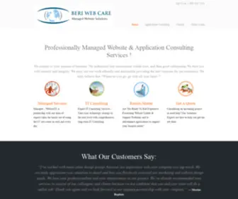 Beriwebcare.com(BERI Webcare) Screenshot