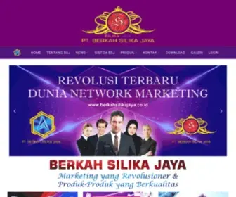 Berkahsilikajaya.co.id(Silika Jaya berkah) Screenshot