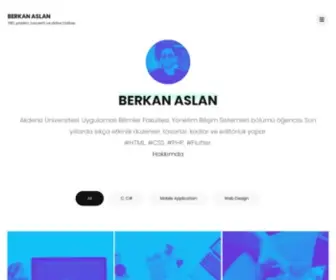 Berkanaslan.com(Berkan ASLAN) Screenshot