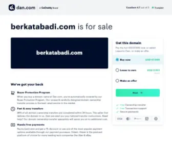 Berkatabadi.com(Forsale Lander) Screenshot