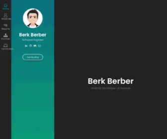 Berkberber.com(Software Engineer) Screenshot