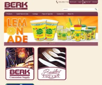 Berkbrands.com(Berk Enterprises Inc) Screenshot