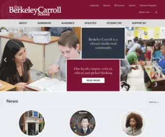 Berkeleycarroll.org(Private School in Brooklyn) Screenshot
