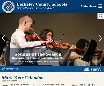 Berkeleycountyschools.org(Berkeley County Schools) Screenshot