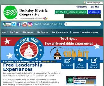 Berkeleyelectric.coop(Berkeley Electric Cooperative) Screenshot