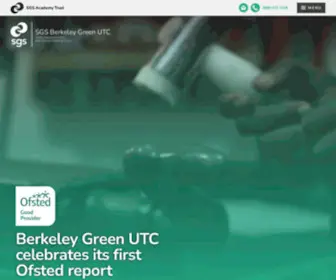 Berkeleygreenutc.org.uk(SGS Berkeley Green UTC) Screenshot