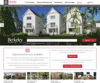 Berkeleyhomes.co.uk(Berkeley Property Developers) Screenshot