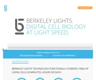 Berkeleylights.com(Berkeley Lights) Screenshot