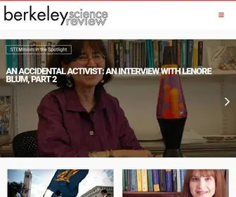 Berkeleysciencereview.com(Berkeley Science Review) Screenshot