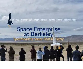 Berkeleyse.org(Space Enterprise at Berkeley) Screenshot