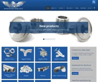 Berkeleystainless.co.uk(Berkeley Stainless Fittings Limited) Screenshot