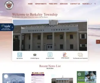 Berkeleytownship.org(Our website) Screenshot