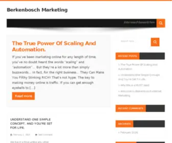 Berkenboschmarketing.com(berkenboschmarketing) Screenshot