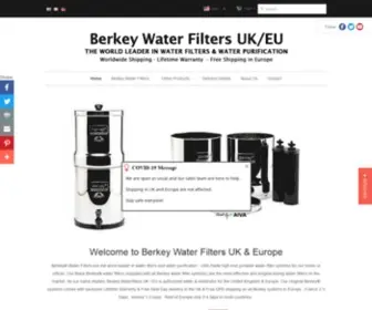 Berkey-Waterfilters.co.uk(Berkey Water Filters) Screenshot