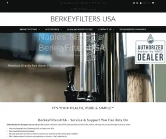 Berkeyfiltersusa.com(Learning about premium products) Screenshot