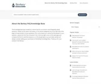 Berkeywaterkb.com(Berkey Knowledge Base) Screenshot