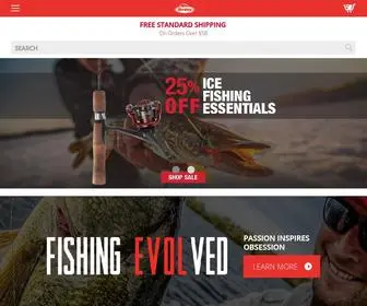 Berkley-Fishing.com(Berkley Fishing Gear) Screenshot