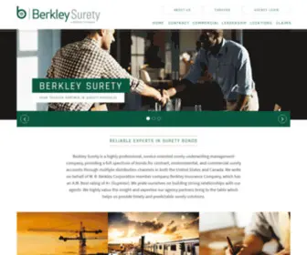 Berkleysurety.com(Internet Home) Screenshot