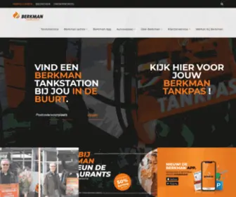 Berkman.nl(Berkman tankstations bij jou in de buurt) Screenshot