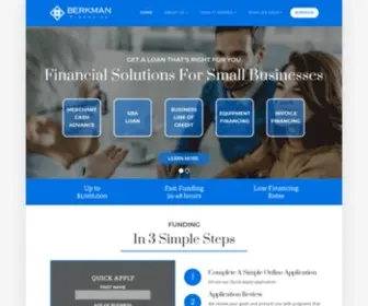 Berkmanfinancial.com(Berkman Financial) Screenshot