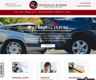 Berkmyer.com(Bankruptcy Attorney St) Screenshot
