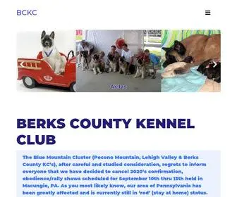 Berkscountykennelclub.com(Berkscountykennelclub) Screenshot