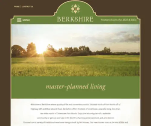 Berkshire-Living.com(Berkshire Living) Screenshot