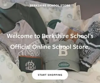 Berkshire-Store.com(Berkshire School Store) Screenshot
