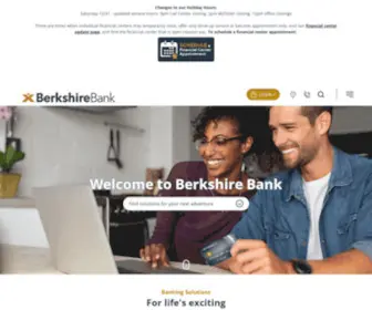 Berkshirebank.com(Berkshire Bank) Screenshot