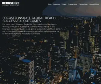 Berkshireglobal.com(Berkshire Global Advisors) Screenshot