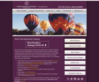 Berkshirehathawayhomeservicestaosrealestate.com(Berkshire Hathaway Home Services) Screenshot