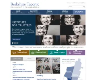 Berkshiretaconic.org(Berkshire Taconic Community Foundation) Screenshot