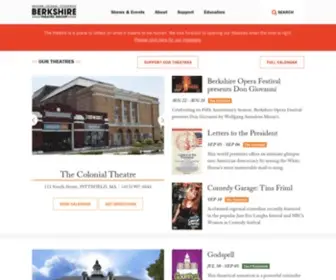 Berkshiretheatre.org(Berkshire Theatre Group) Screenshot