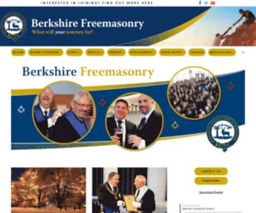 Berkspgl.org.uk(Berkshire Freemasons) Screenshot