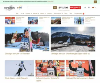 Berkutschi.com(All information about skijumping worldcup) Screenshot