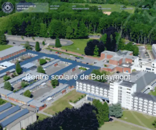 Berlaymont.be(Centre scolaire de Berlaymont) Screenshot