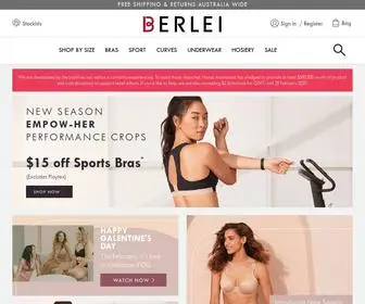 Berlei.com.au(Shop Women's Bras) Screenshot