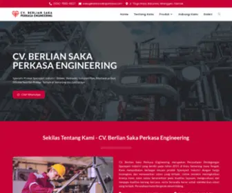 Berliansakaperkasa.com(#1 Spesialis Produk Sparepart Industri Murah Semarang) Screenshot