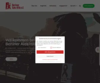 Berlin-Aidshilfe.de(Berliner Aids) Screenshot