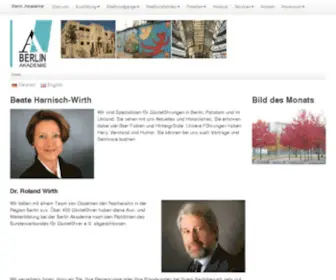 Berlin-Akademie.de(Berlin Akademie GmbH) Screenshot