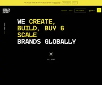 Berlin-Brands-Group.com(Berlin Brands Group) Screenshot