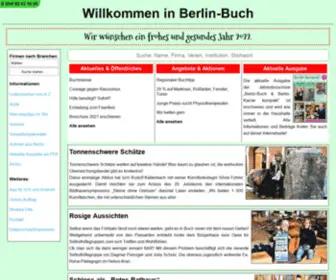 Berlin-Buch-Internet.de(Berlin-Buch im Internet) Screenshot