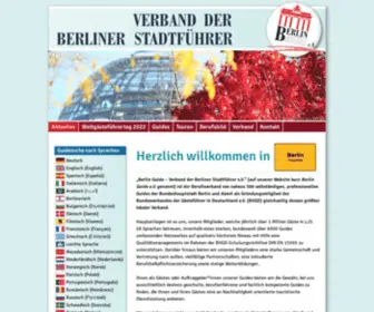Berlin-Guide.org(Verband) Screenshot
