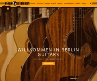 Berlin-Guitars.de(DER Gitarrenladen in Berlin) Screenshot