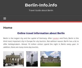 Berlin-Info.info(Travel guide with description of the places of interest) Screenshot