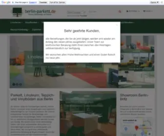 Berlin-Parkett.de(Parkett Berlin Online) Screenshot