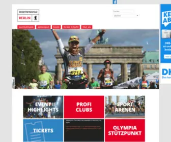 Berlin-Sportmetropole.de(Berlin Sportmetropole) Screenshot