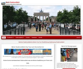 Berlin-Stadtrundfahrt.com(Berlin Stadtrundfahrt) Screenshot