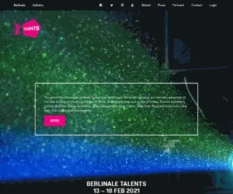 Berlinale-Talents.de(Landing Page) Screenshot