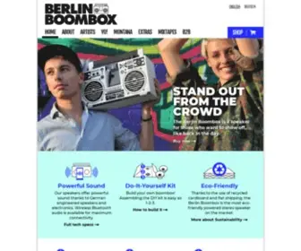 Berlinboombox.com(Berlin Boombox) Screenshot